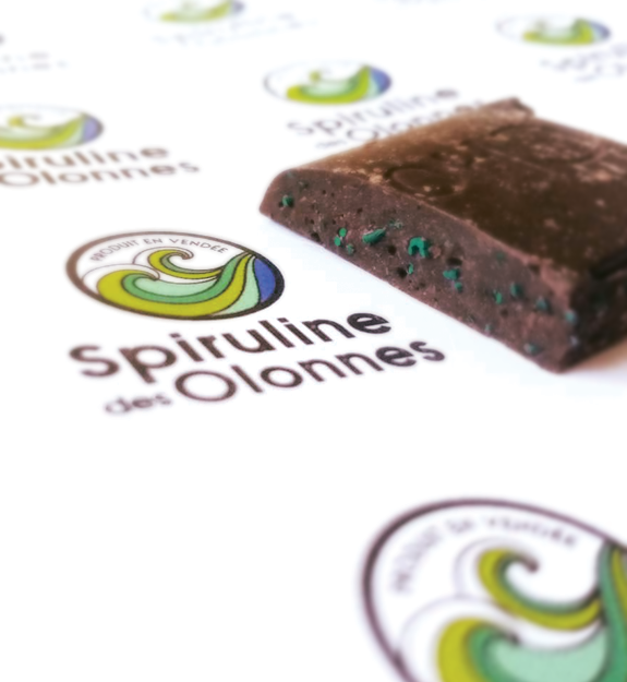 Design du Logo Spiruline des Olonnes